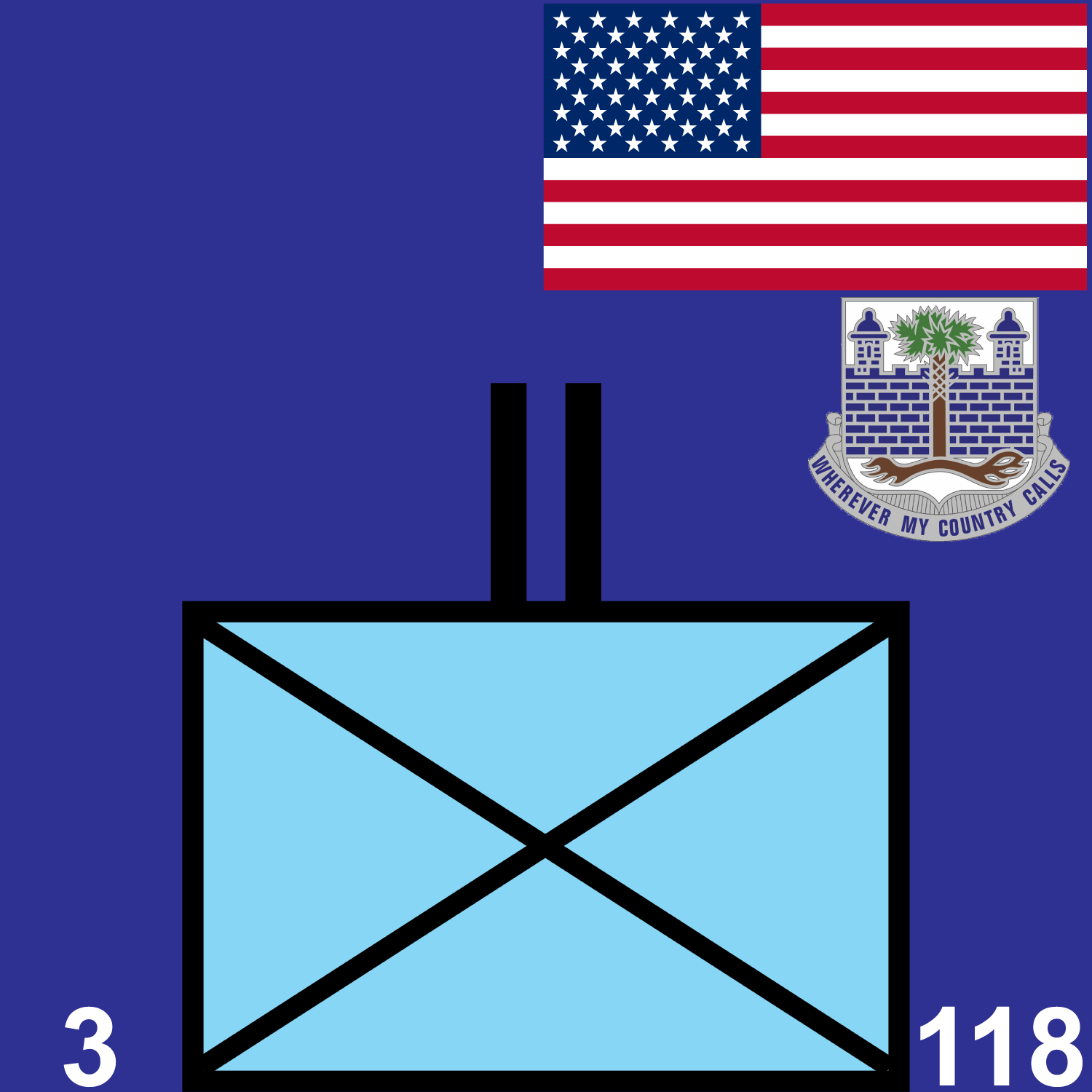 3d Battalion, 118th Infantry Regiment icon
